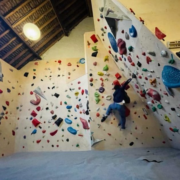 La salle de grimpe