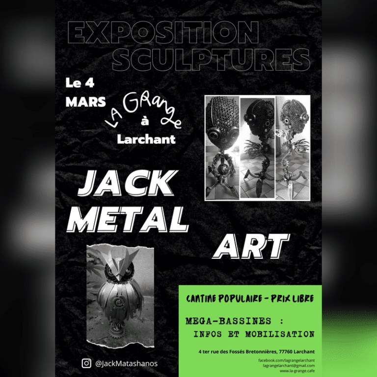 Grange Larchant Sculptures Cantine